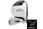 GIRLS "GTX SERIES" BEGINNER EDITION GOLF CLUB SET w/GRAPHITE WOODS & PUTTER